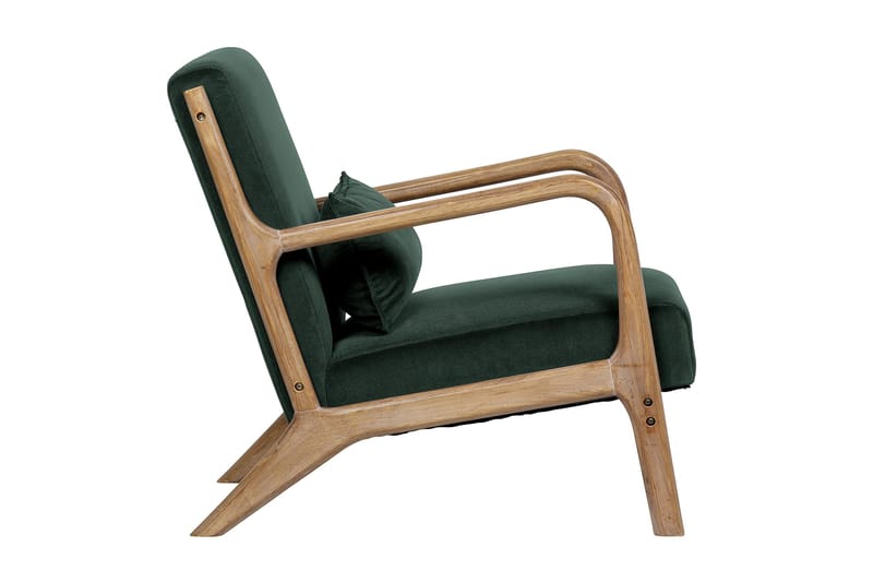 Highly Sammetsfåtölj - Grön - Möbler - Fåtölj & stolar - Fåtölj - Sammetsfåtölj