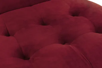 Indy Sammetsfåtölj - Röd/Svart - Möbler - Fåtölj & stolar - Fåtölj - Sammetsfåtölj