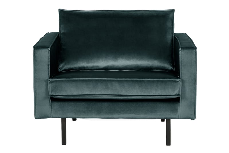 Lissbon Fåtölj Sammet, Blågrön