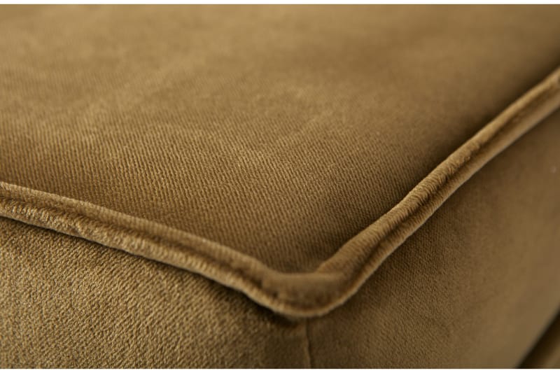 Lissbon Sammetsfåtölj - Honungsgul - Möbler - Fåtölj & stolar - Fåtölj - Sammetsfåtölj