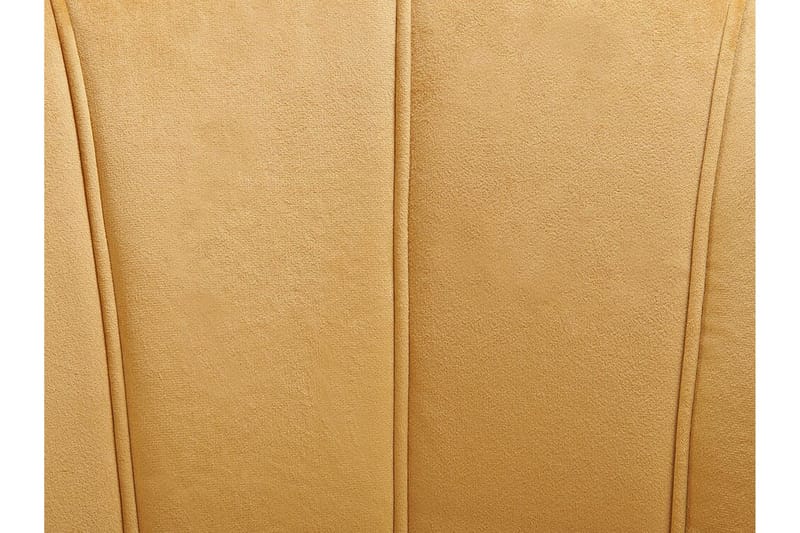 Sarannell Sammetsfåtölj - Gul - Möbler - Fåtölj & stolar - Fåtölj