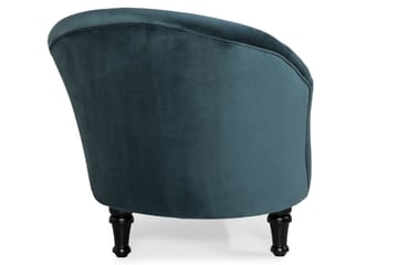 Schäslong Thunia Classic Sammet - Blågrön - Möbler - Fåtölj & stolar - Fåtölj - Sammetsfåtölj