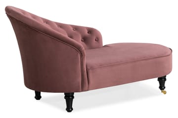 Schäslong Thunia Classic Sammet - Rostrosa - Möbler - Fåtölj & stolar - Fåtölj - Sammetsfåtölj