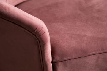 Schäslong Thunia Classic Sammet - Rostrosa - Möbler - Fåtölj & stolar - Fåtölj - Sammetsfåtölj