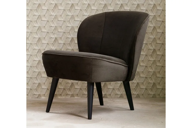 Serra Fåtölj - Grön - Möbler - Fåtölj & stolar - Fåtölj - Sammetsfåtölj