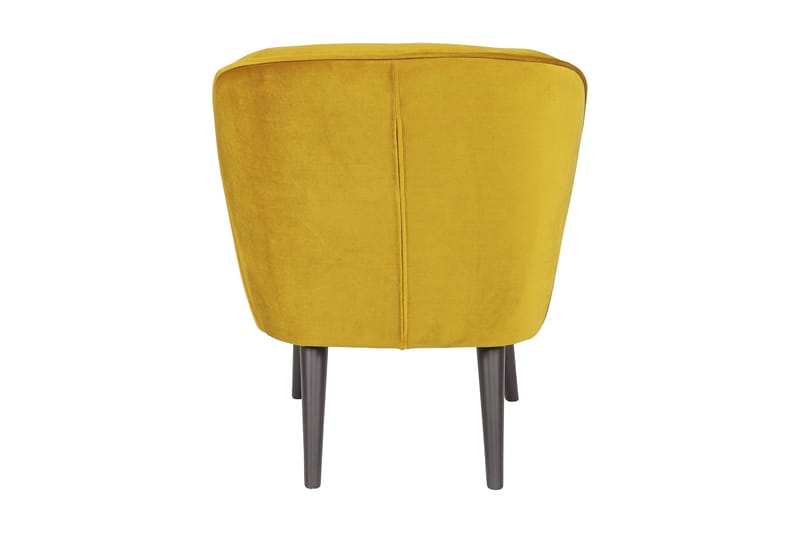 Serra Fåtölj - Ockra - Möbler - Fåtölj & stolar - Fåtölj - Sammetsfåtölj