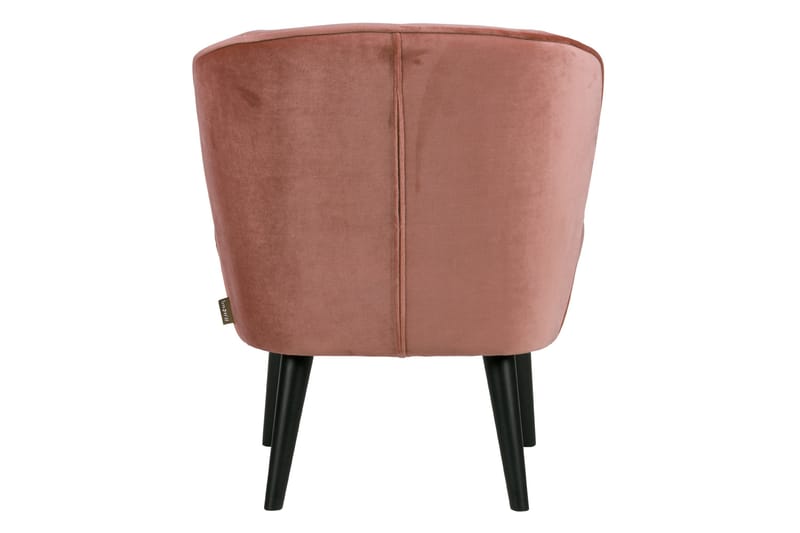 Serra Sammetsfåtölj - Rosa - Möbler - Fåtölj & stolar - Fåtölj - Sammetsfåtölj