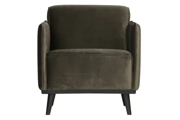 Statement Sammetsfåtölj - Grön - Möbler - Fåtölj & stolar - Fåtölj - Sammetsfåtölj