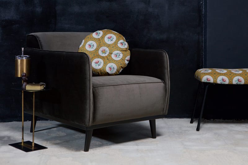 Statement Sammetsfåtölj - Grön - Möbler - Fåtölj & stolar - Fåtölj