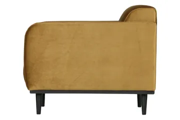 Statement Sammetsfåtölj - Honungsgul - Möbler - Fåtölj & stolar - Fåtölj - Sammetsfåtölj