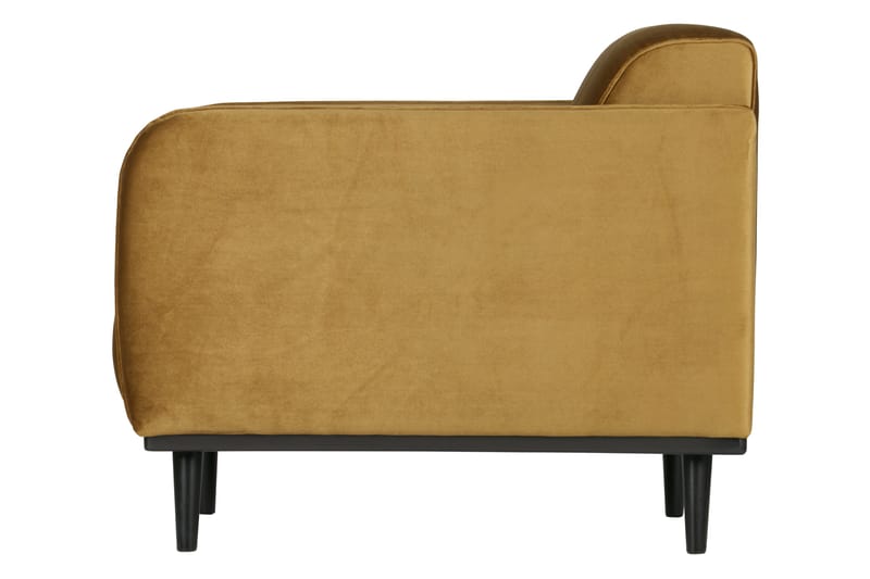 Statement Sammetsfåtölj - Honungsgul - Möbler - Fåtölj & stolar - Fåtölj