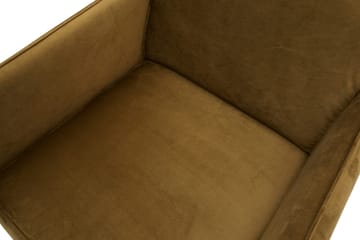 Statement Sammetsfåtölj - Honungsgul - Möbler - Fåtölj & stolar - Fåtölj