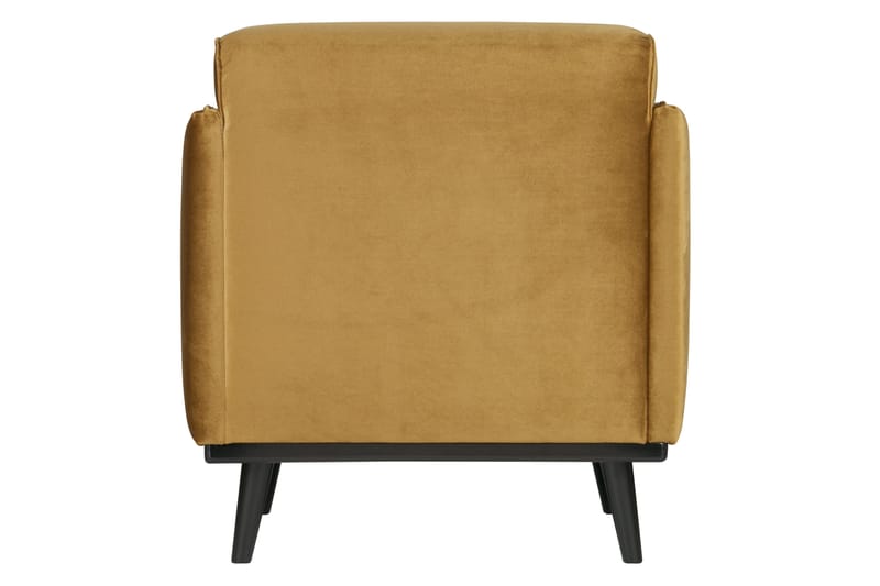 Statement Sammetsfåtölj - Honungsgul - Möbler - Fåtölj & stolar - Fåtölj