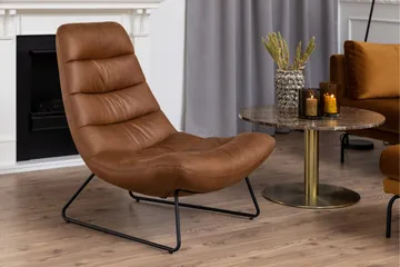 Sammo Loungefåtölj - Brun - Möbler - Fåtölj & stolar - Fåtölj
