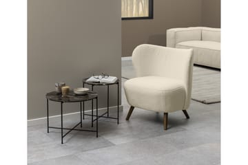 Sanu Loungefåtölj - Beige - Möbler - Fåtölj & stolar - Fåtölj