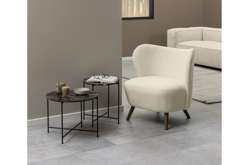 Sanu Loungefåtölj - Beige - Möbler - Fåtölj & stolar - Fåtölj