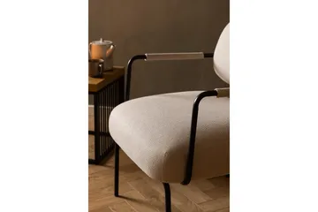 Saori Fåtölj i Tyg - Beige - Möbler - Fåtölj & stolar - Fåtölj