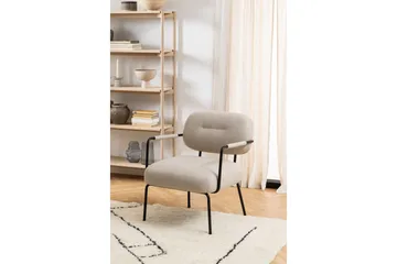 Saori Fåtölj i Tyg - Beige - Möbler - Fåtölj & stolar - Fåtölj