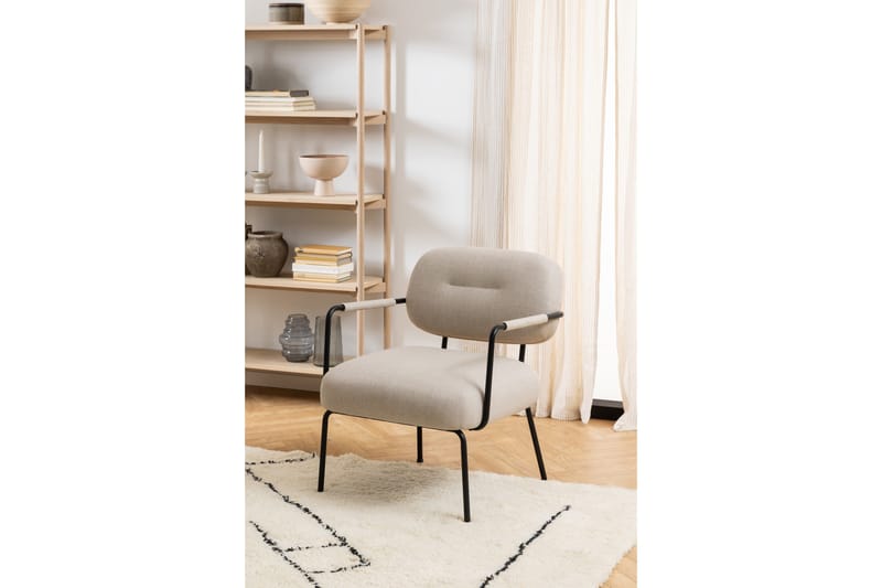 Saori Fåtölj i Tyg - Beige - Möbler - Fåtölj & stolar - Fåtölj