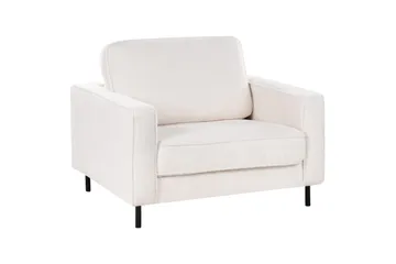 Fåtölj Savalen - Vit, Svart - Möbler - Fåtölj & stolar - Fåtölj