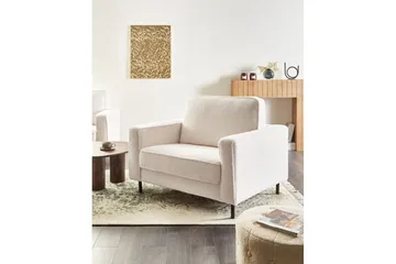 Fåtölj Savalen - Vit, Svart - Möbler - Fåtölj & stolar - Fåtölj