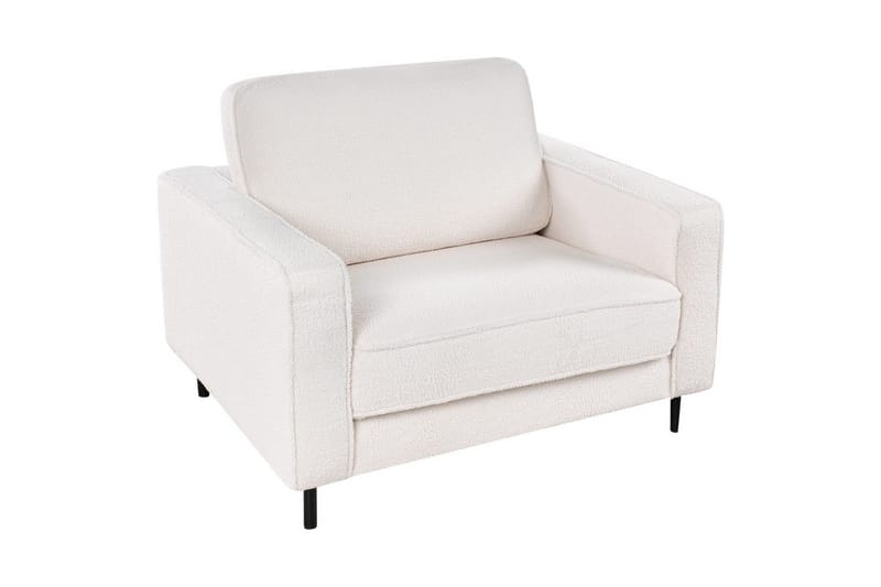 Fåtölj Savalen - Vit, Svart - Möbler - Fåtölj & stolar - Fåtölj