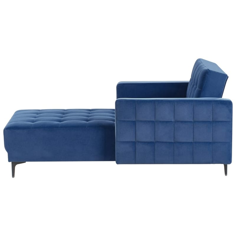 schäslong Aberdeen - Blå, Svart - Möbler - Soffa - Modulsoffa - Övriga moduler till modulsoffa