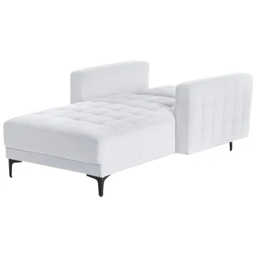 schäslong Aberdeen - Grå, svart - Möbler - Fåtölj & stolar - Fåtölj - Liggfåtölj