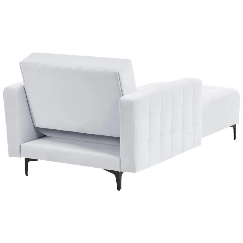 schäslong Aberdeen - Grå, svart - Möbler - Fåtölj & stolar - Fåtölj - Liggfåtölj