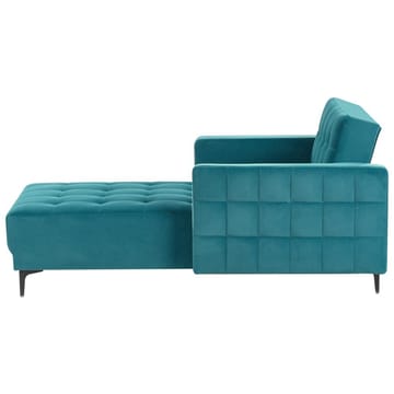 schäslong Aberdeen - Havsblå, Svart - Möbler - Soffa - Modulsoffa - Övriga moduler till modulsoffa