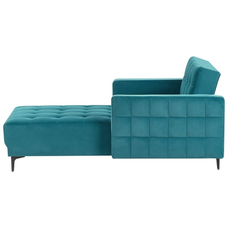 schäslong Aberdeen - Havsblå, Svart - Möbler - Soffa - Modulsoffa - Övriga moduler till modulsoffa