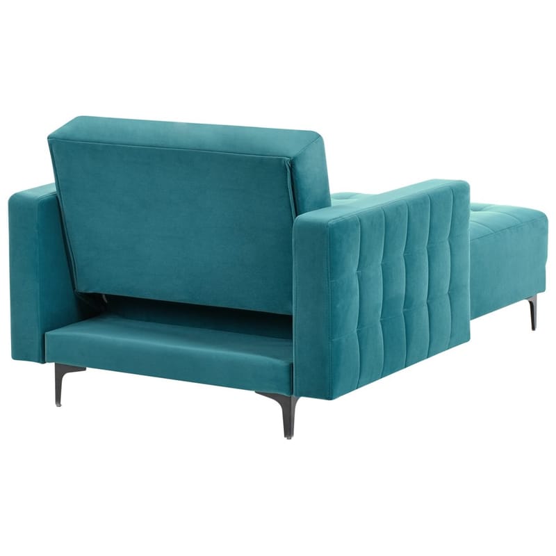 schäslong Aberdeen - Havsblå, Svart - Möbler - Soffa - Modulsoffa - Övriga moduler till modulsoffa