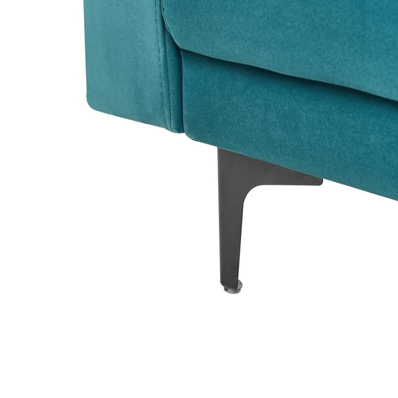 schäslong Aberdeen - Havsblå, Svart - Möbler - Soffa - Modulsoffa - Övriga moduler till modulsoffa