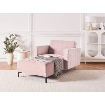 schäslong Aberdeen - Rosa, Svart - Möbler - Soffa - Modulsoffa - Övriga moduler till modulsoffa