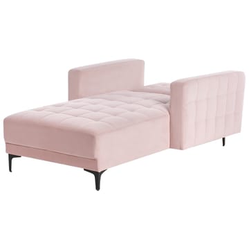 schäslong Aberdeen - Rosa, Svart - Möbler - Soffa - Modulsoffa - Övriga moduler till modulsoffa