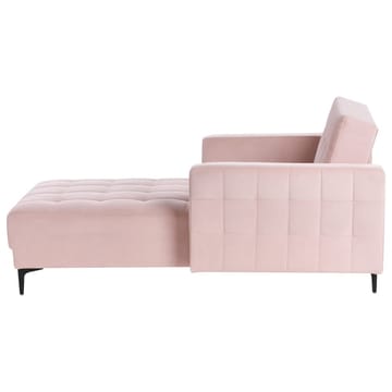schäslong Aberdeen - Rosa, Svart - Möbler - Soffa - Modulsoffa - Övriga moduler till modulsoffa