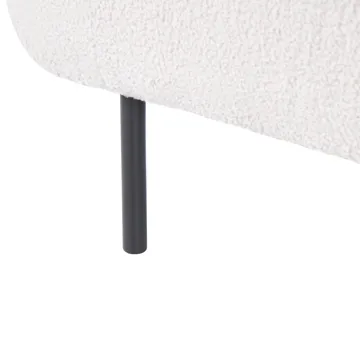 Schäslong Mirmande Högervänd - Off-White - Möbler - Soffa - Sammetssoffa