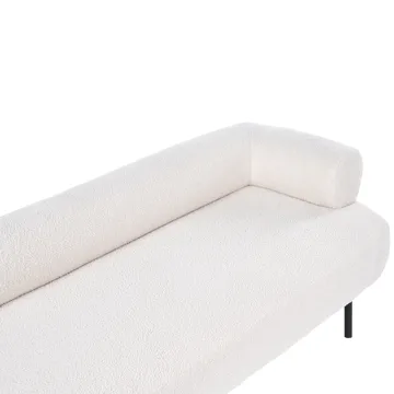Schäslong Mirmande Högervänd - Off-White - Möbler - Soffa - Sammetssoffa
