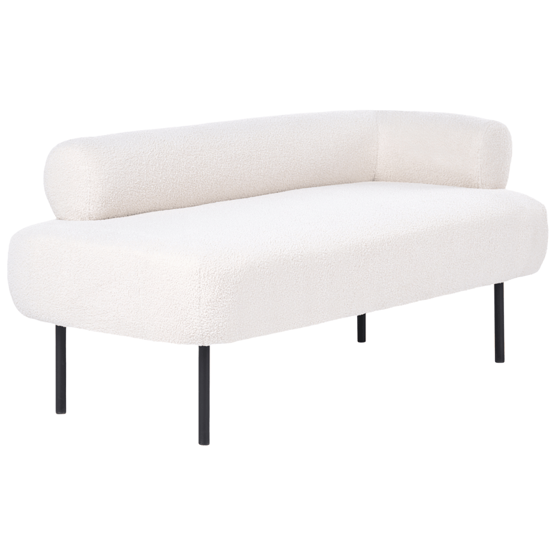 Schäslong Mirmande Högervänd - Off-White - Möbler - Soffa - Sammetssoffa