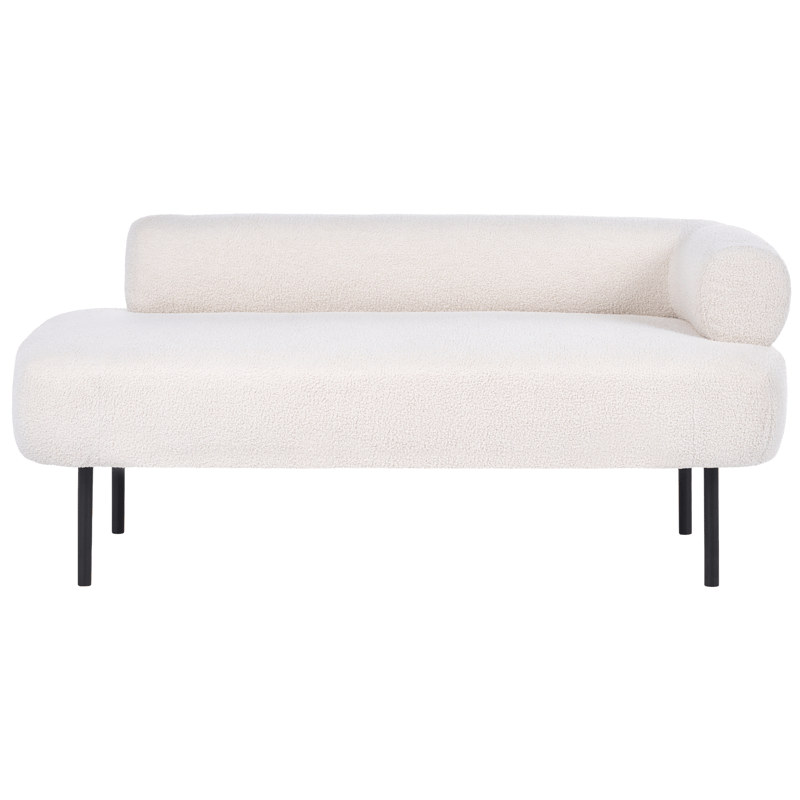 Schäslong Mirmande Högervänd - Off-White - Möbler - Soffa - Sammetssoffa