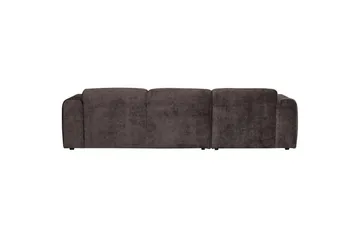 Schäslong Moln - Varmbrun, Varm Brun, Vänster - Möbler - Soffa - Divansoffa & schäslongsoffa