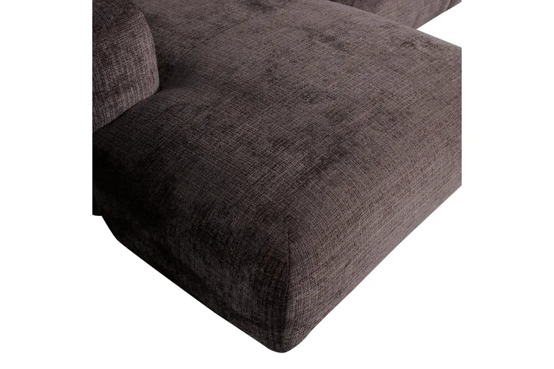 Schäslong Moln - Varmbrun, Varm Brun, Vänster - Möbler - Soffa - Divansoffa & schäslongsoffa