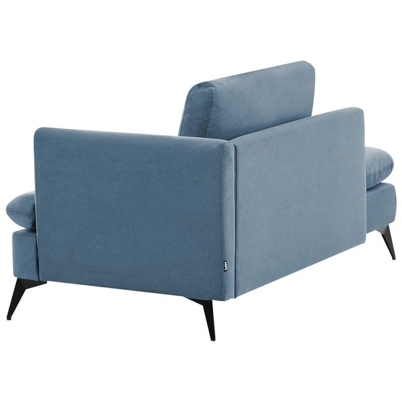 Schäslong Sievoz - Blå, Svart/Högervänd - Möbler - Fåtölj & stolar - Fåtölj - Liggfåtölj