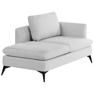 Schäslong Sievoz - Grå, svart/Högervänd - Möbler - Fåtölj & stolar - Fåtölj - Liggfåtölj