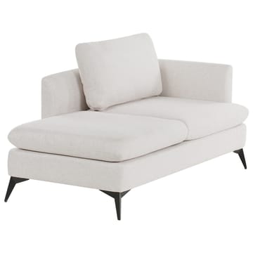 Schäslong Sievoz - Ljubeige, svart/Högervänd - Möbler - Fåtölj & stolar - Fåtölj - Liggfåtölj