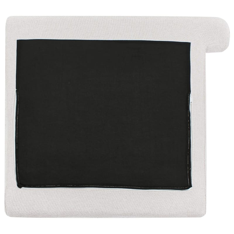 Schäslong Sievoz - Ljubeige, svart/Högervänd - Möbler - Fåtölj & stolar - Fåtölj - Liggfåtölj