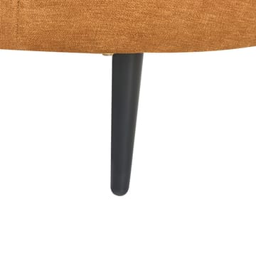 Schäslong Valreas - Orange, svart/Högervänd - Möbler - Fåtölj & stolar - Fåtölj - Liggfåtölj