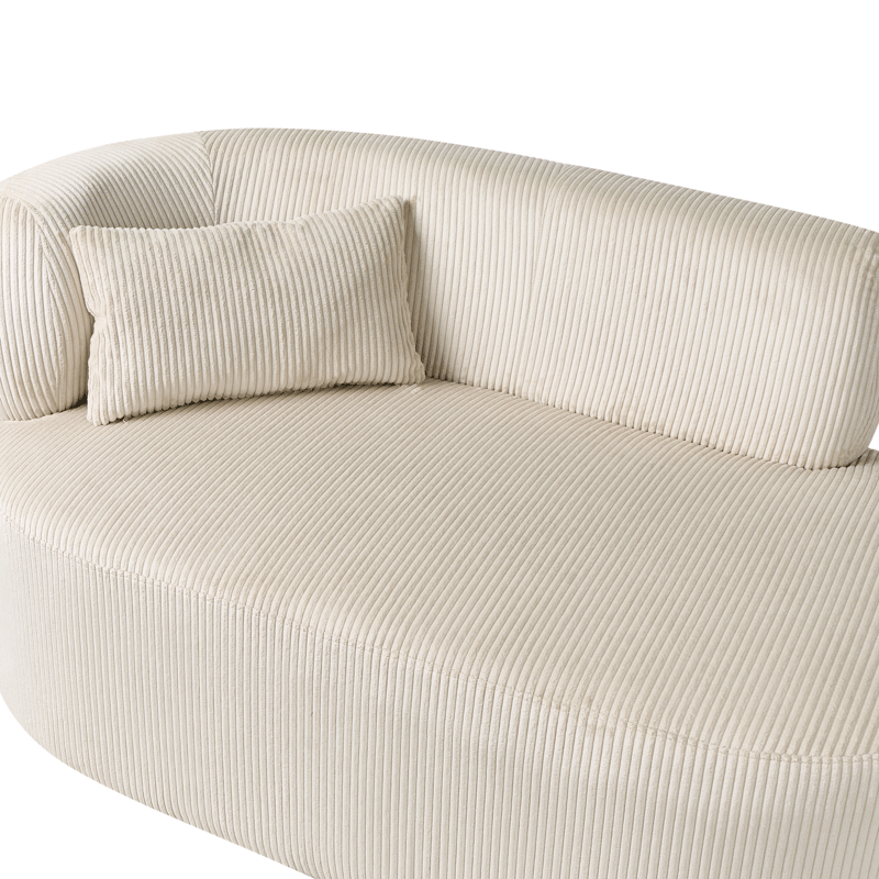 Schäslong Vanvey Vänstervänd - Ljusbeige - Möbler - Soffa - Dagbädd