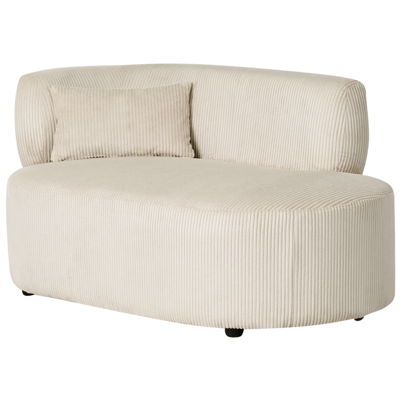 Schäslong Vanvey Vänstervänd - Ljusbeige - Möbler - Soffa - Dagbädd