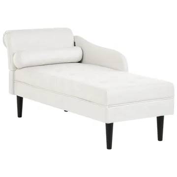 Schäslong Yvoire Vänstervänd - Off-White - Möbler - Soffa - Dagbädd